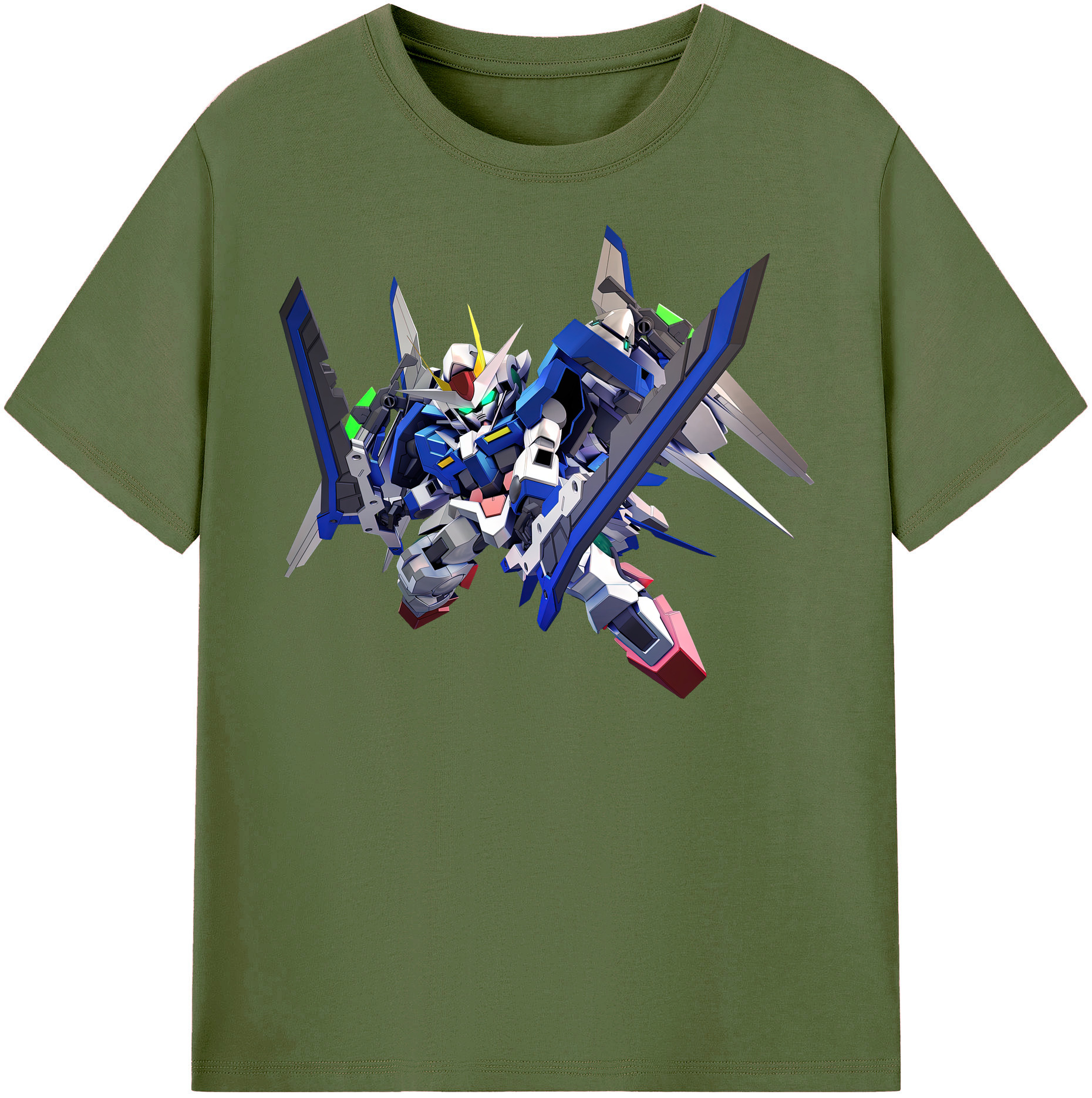 （画像用） 機動戦士ガンダム Mobile Suit Gundam 綿100％半袖Tシャツ（フロントプリント）